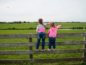 Polderpad Rotterdams platteland