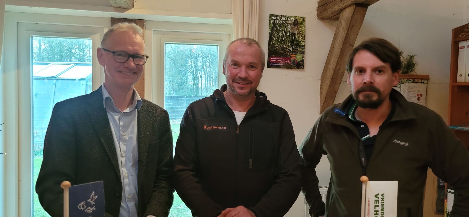 ondertekening pachtcontract natuurboerderij Velhorst