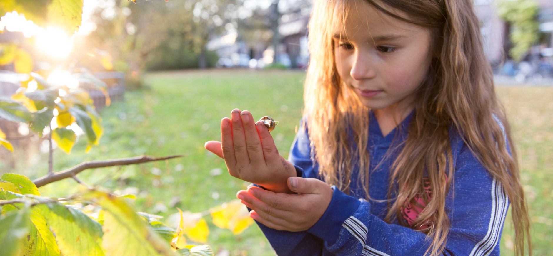 Handen wassen na natuurbezoek