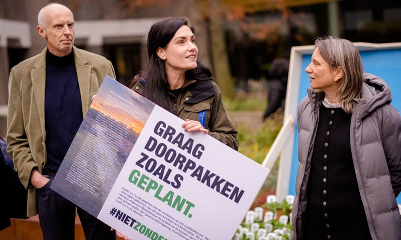 Boswachter Natascha Hokke roept Kamerleden en ministers op door te pakken zoals 'geplant'