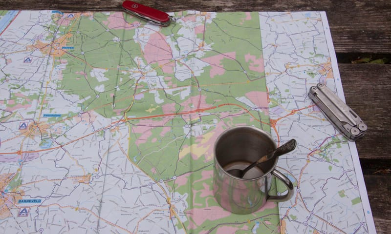 Een route plannen