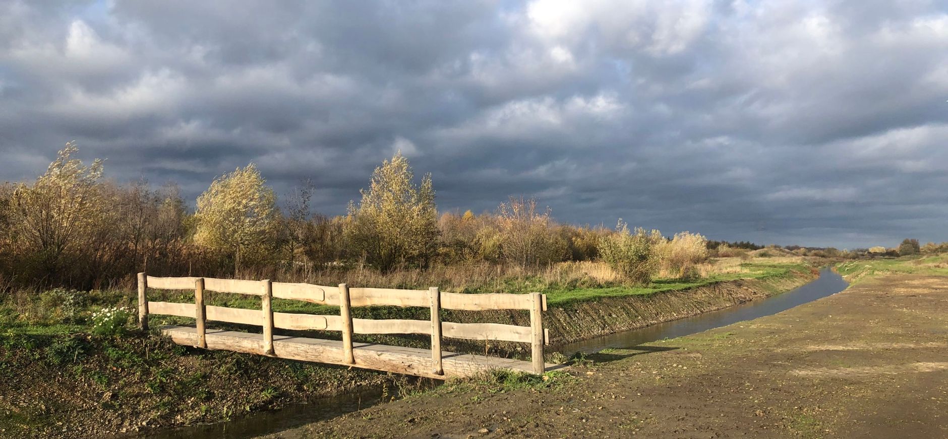 vispassage Molenplas met bruggetje 