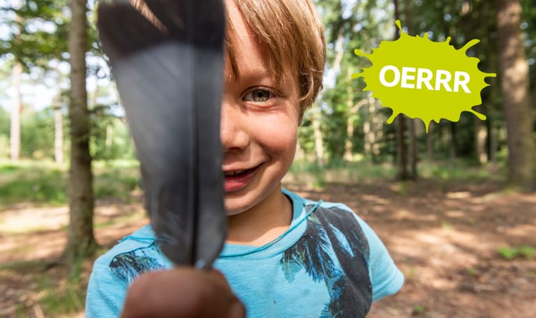 OERRR kind met logo