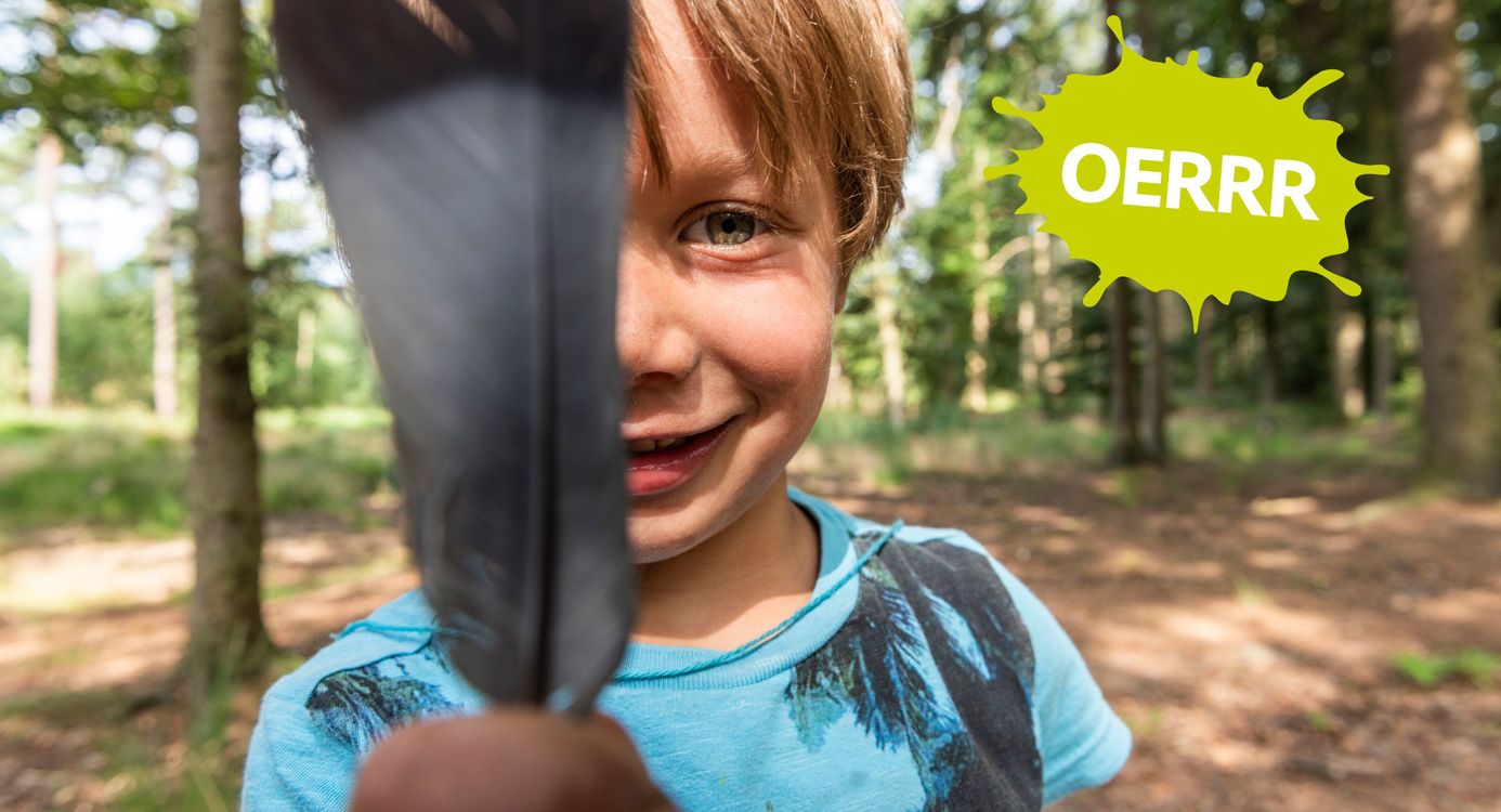 OERRR kind met logo