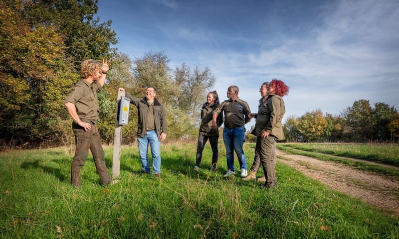 Collega's aan het werk