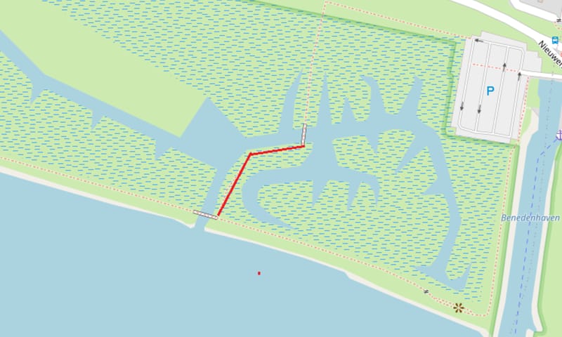 afsluiting Tiendgorzen pad