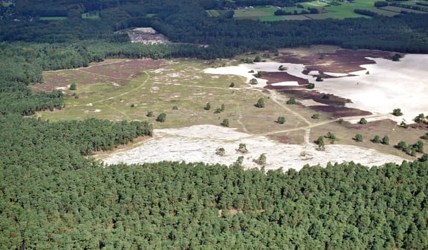 Luchtfoto Hulshorsterzand