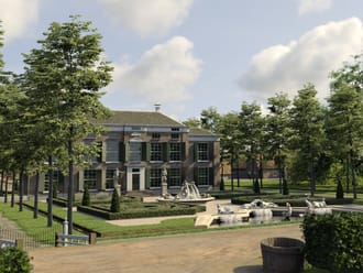 5d visuals - hoofdgebouw 18e eeuw