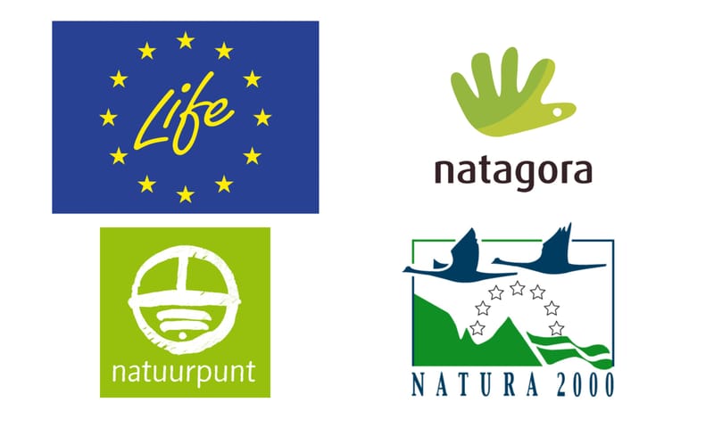Logo's Life Natuurpunt N2000 Natagora