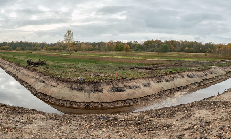 nieuwe loop van de raam