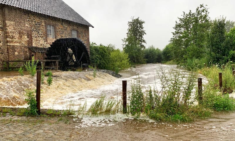 Volmolen hoogwater