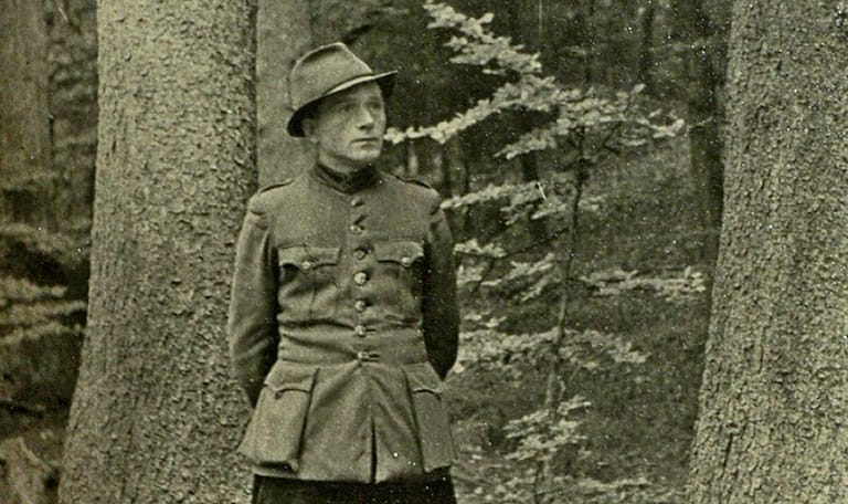 Boswachter B.J. Teunissen 1931