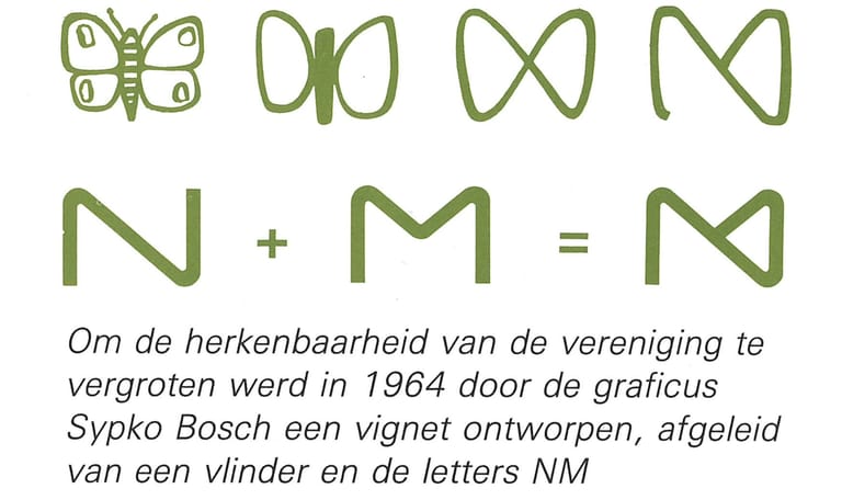 Eerste logo Natuurmonumenten 1964