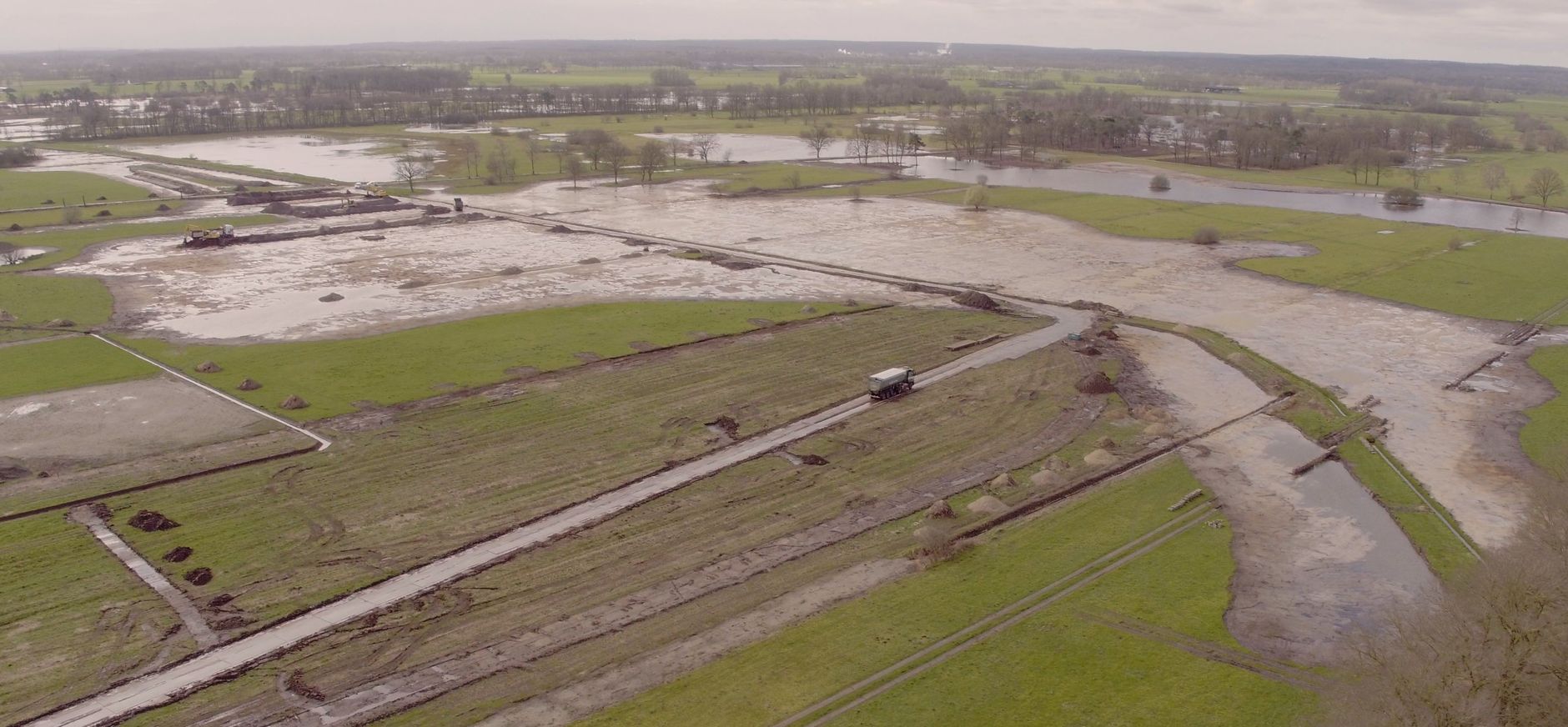 Natuurherstel Empese en Tondense Heide vanuit de lucht