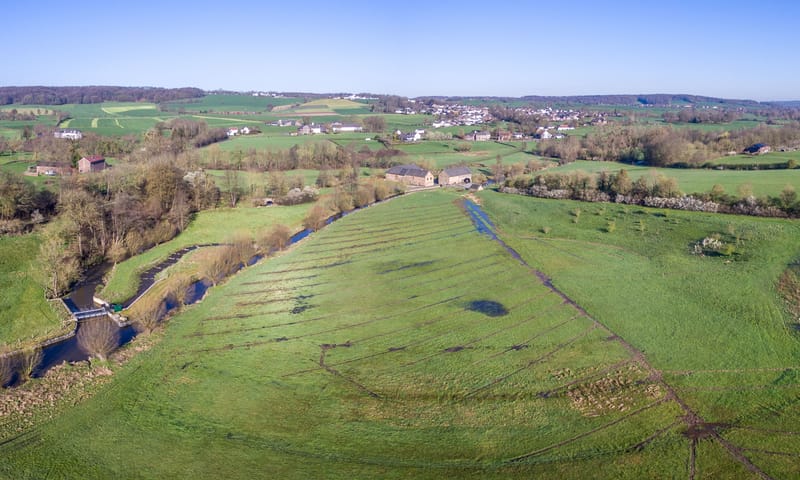 Verwijderde drainage Geuldal