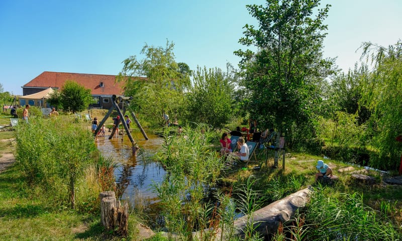 Speelnatuur van OERRR Belevenisboerderij Schieveen