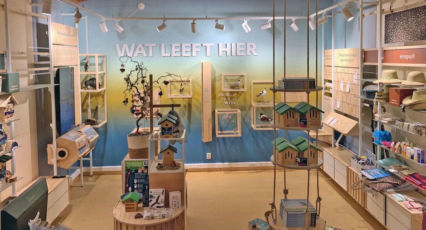 De winkel op de marker wadden