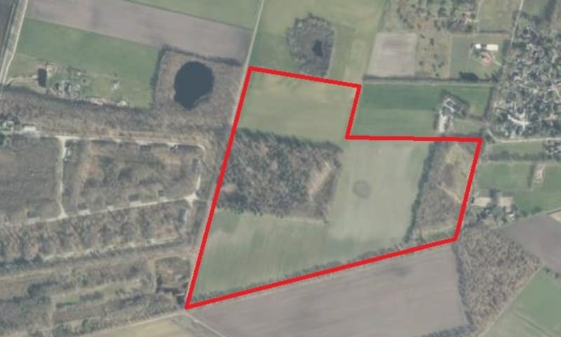 Kaart plangebied natuurbegraven Mantingerveld oud kaart plangebied natuurbegraven Mantingerveld oud