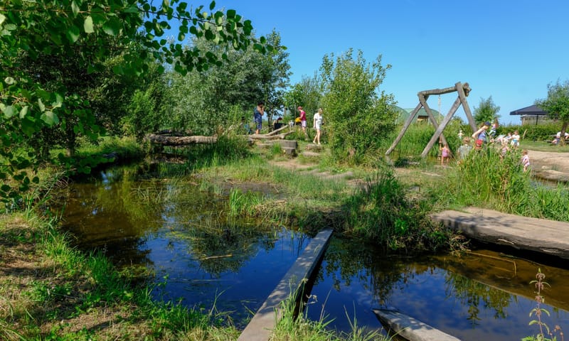Speelnatuur van OERRR Belevenisboerderij Schieveen
