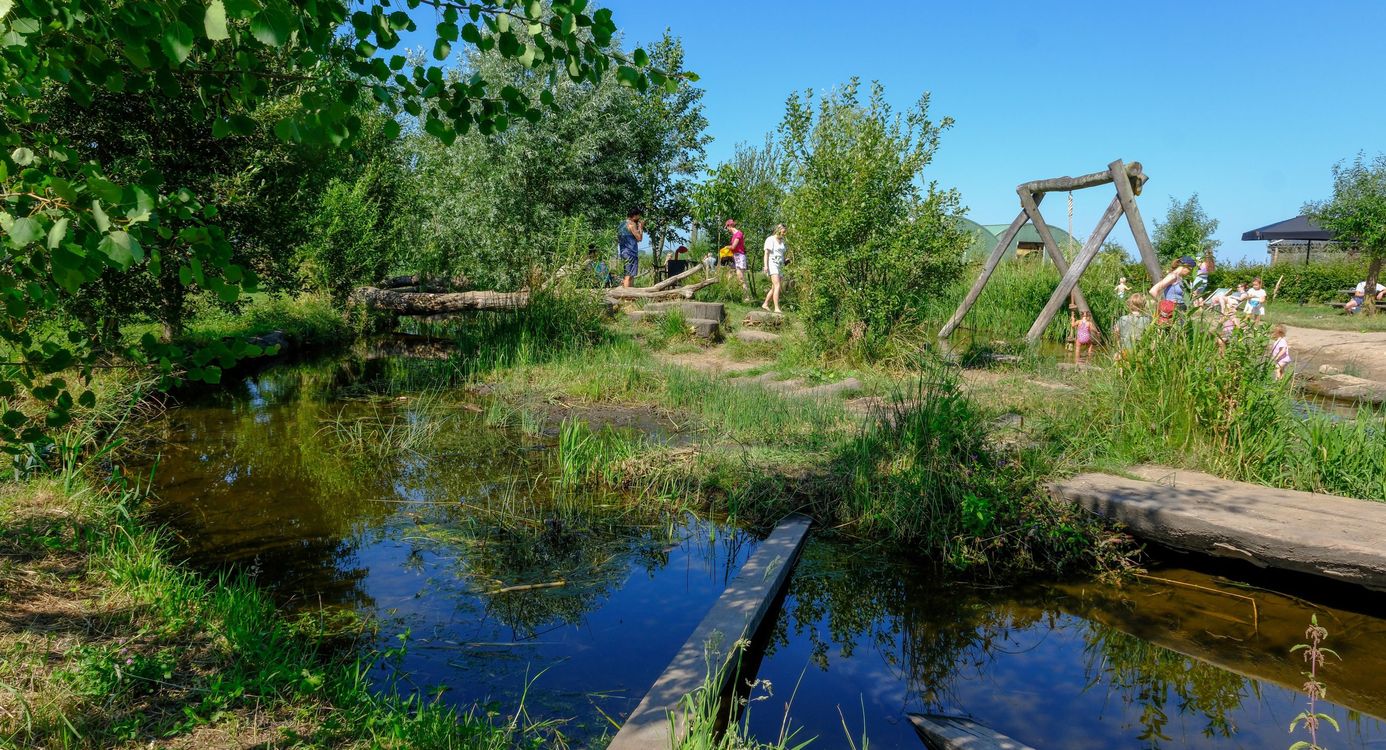 Speelnatuur van OERRR Belevenisboerderij Schieveen
