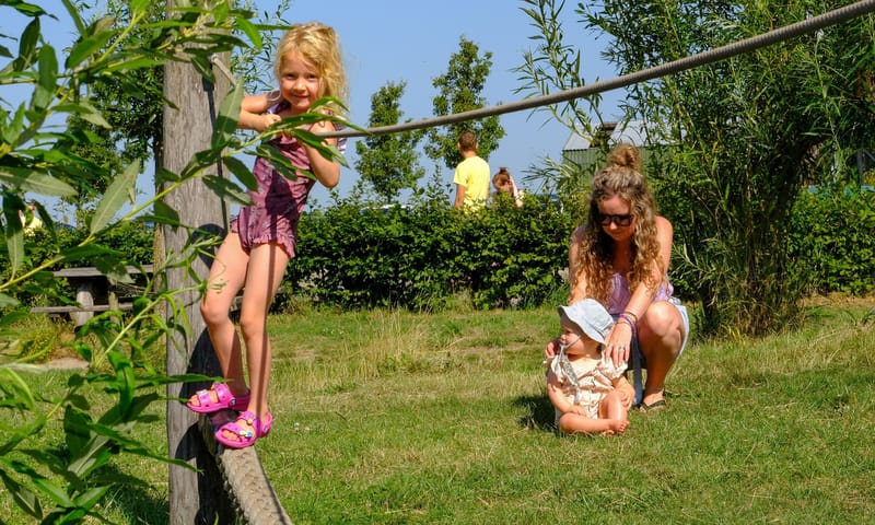 Speelnatuur van OERRR Belevenisboerderij Schieveen