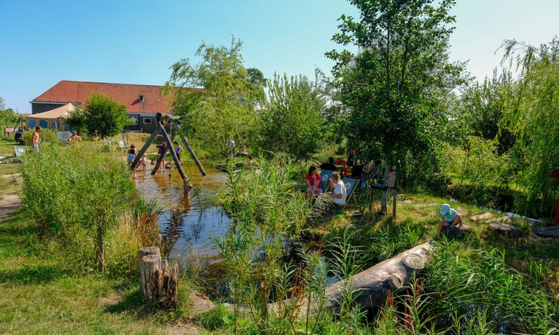 Speelnatuur van OERRR Belevenisboerderij Schieveen