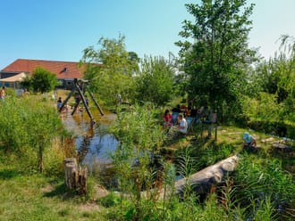 Speelnatuur van OERRR Belevenisboerderij Schieveen