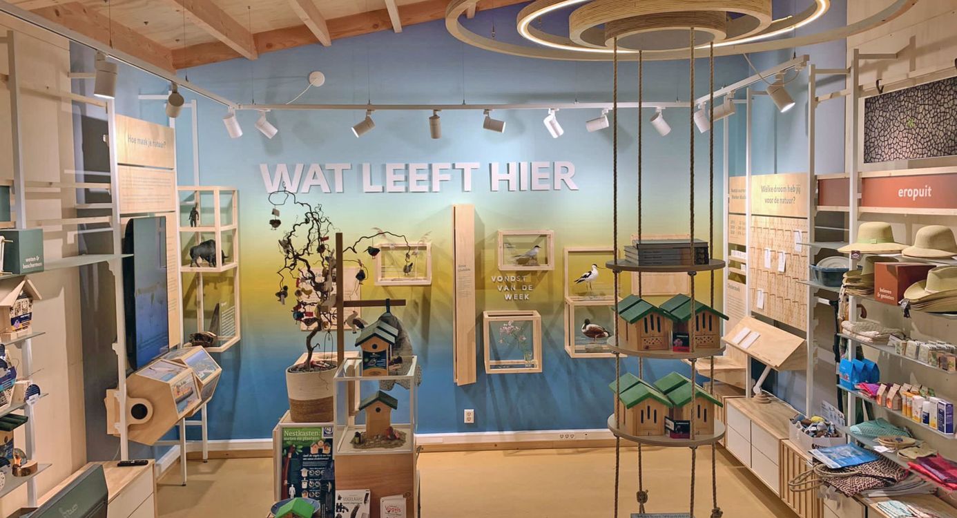 De winkel op de marker wadden