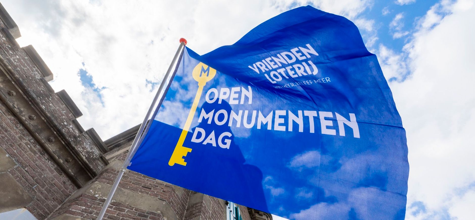 Vlag Open Monumentendag