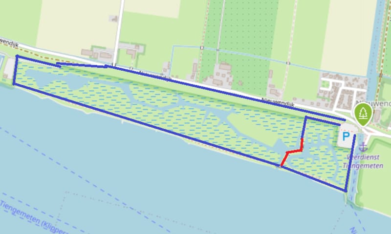 Route Tiendgorzen