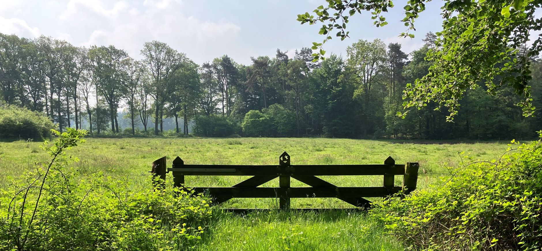 landhek met logo Velhorst