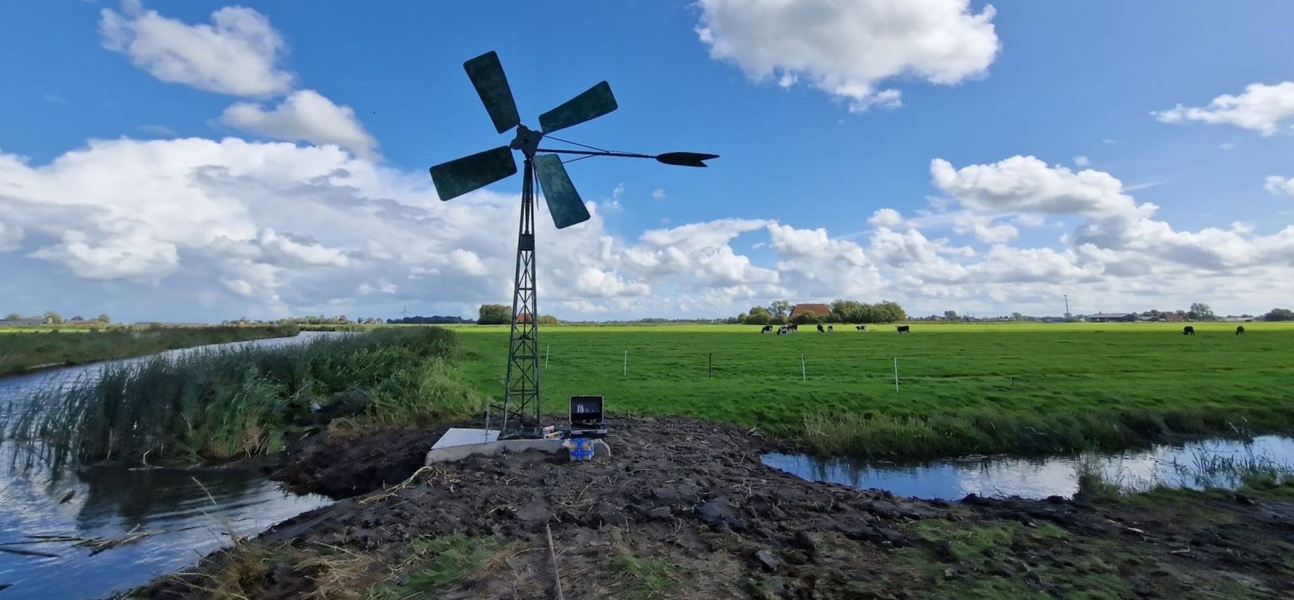 Nieuwe windmolen op Skrok