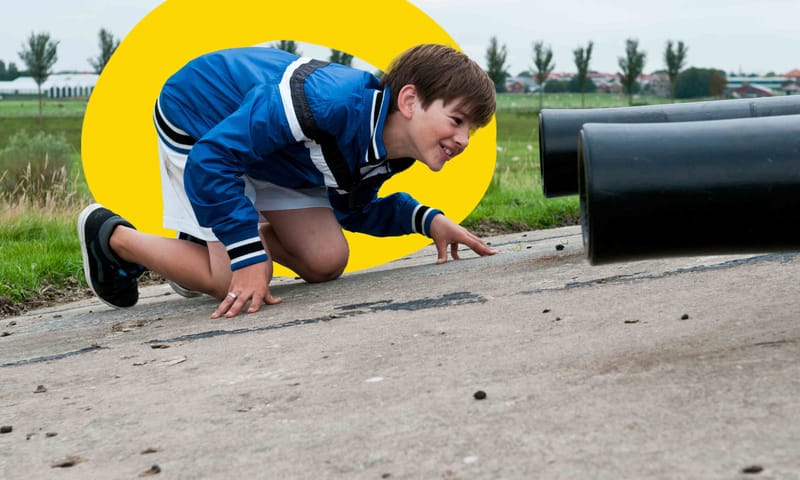 Wandelen met kinderen bij Fort bij Spijkerboor