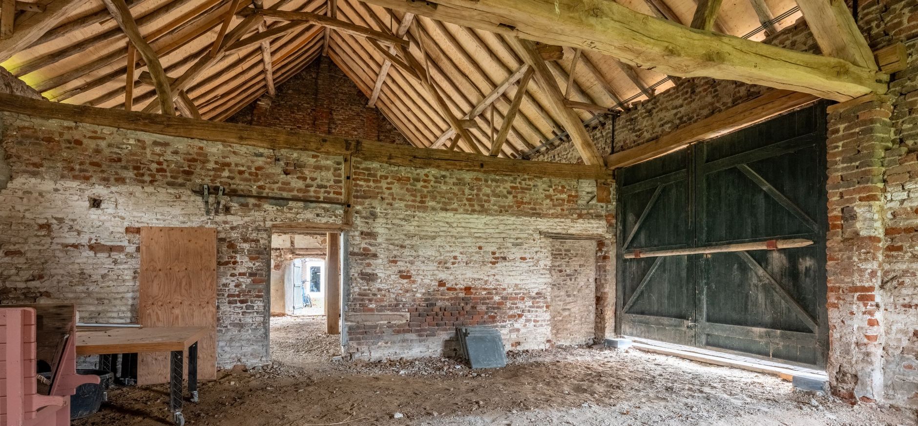 Oude schuur Hompesche Molen