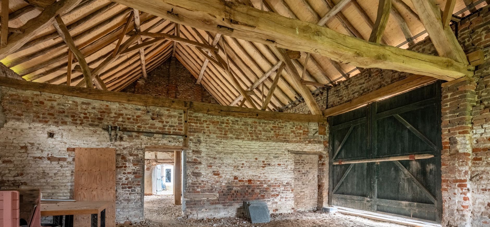 Oude schuur Hompesche Molen