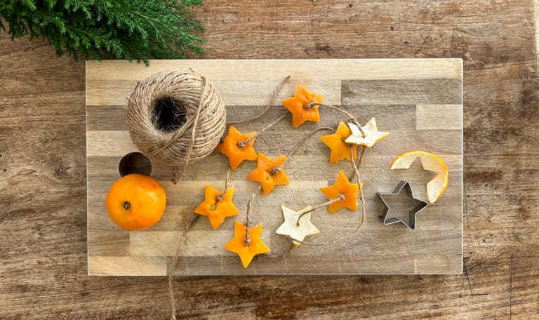 Kerstslinger maken