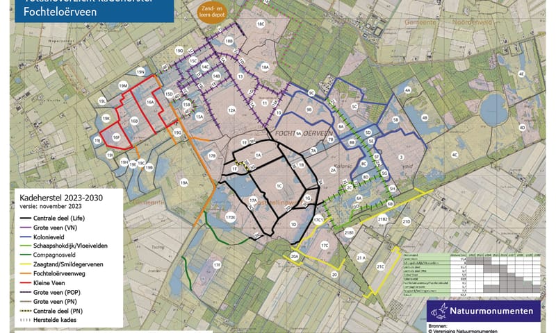 Kaart kadeherstel 11-2023