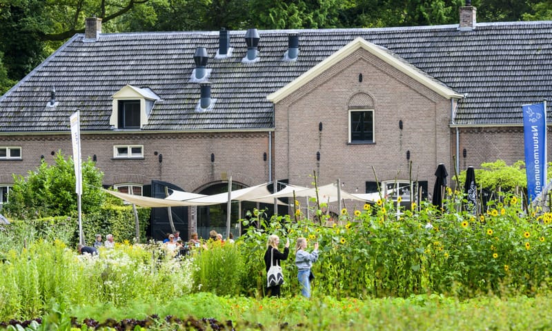 Het is genieten op het kleurrijke landgoed Hackfort, met moestuin en horeca Het is genieten op het kleurrijke landgoed Hackfort, met moestuin en horeca