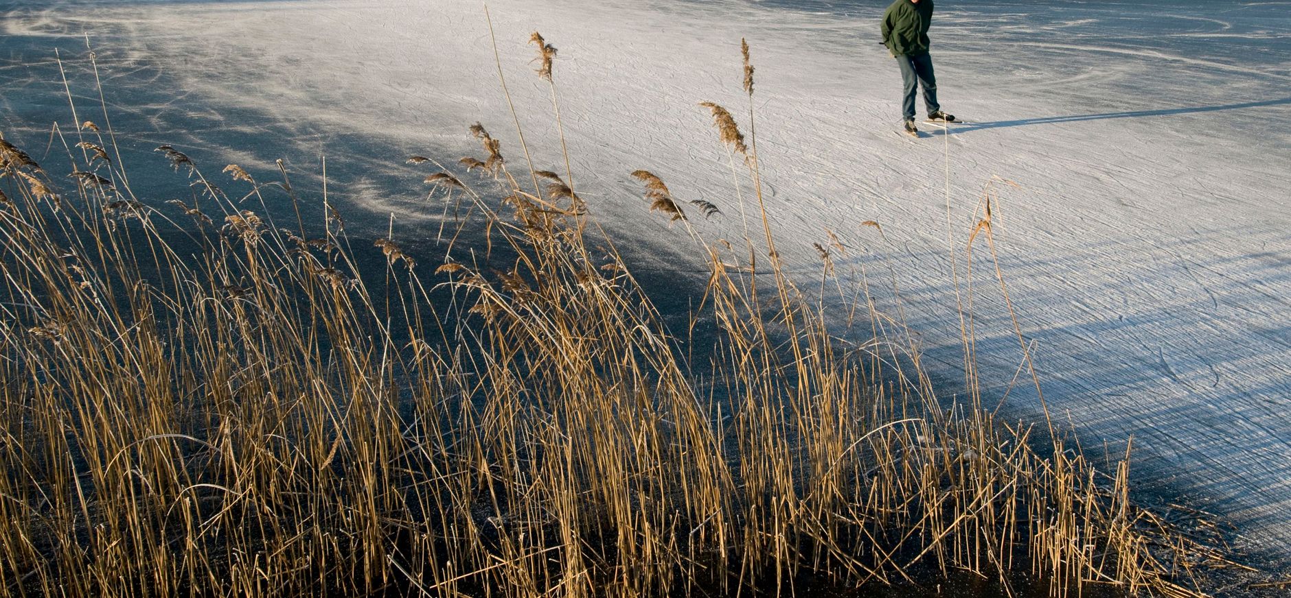 Schaatsen op natuurijs