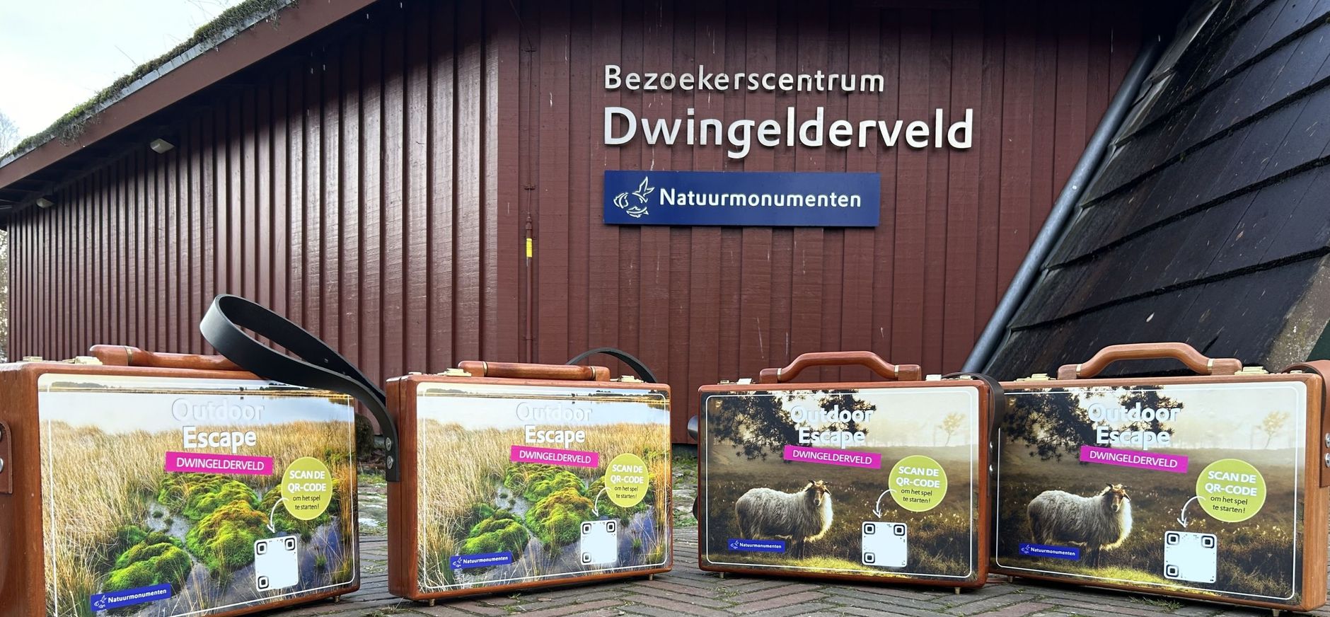 Outdoor escape koffers Dwingelderveld Outdoor escape koffers Dwingelderveld