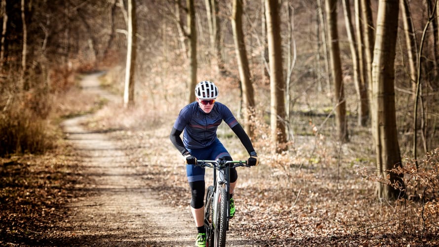 Mountainbiken in de bossen van Montferland