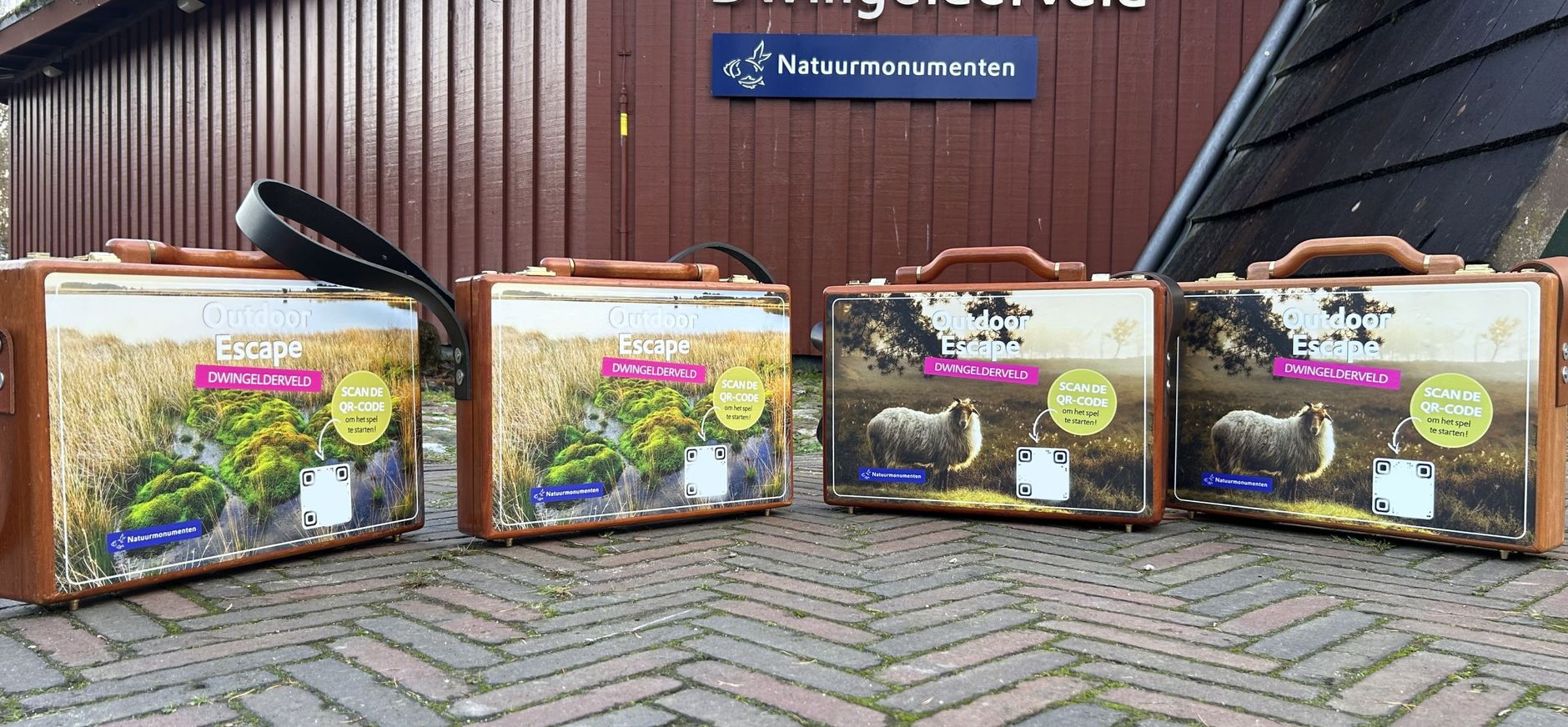 Outdoor escape koffers Dwingelderveld Outdoor escape koffers Dwingelderveld