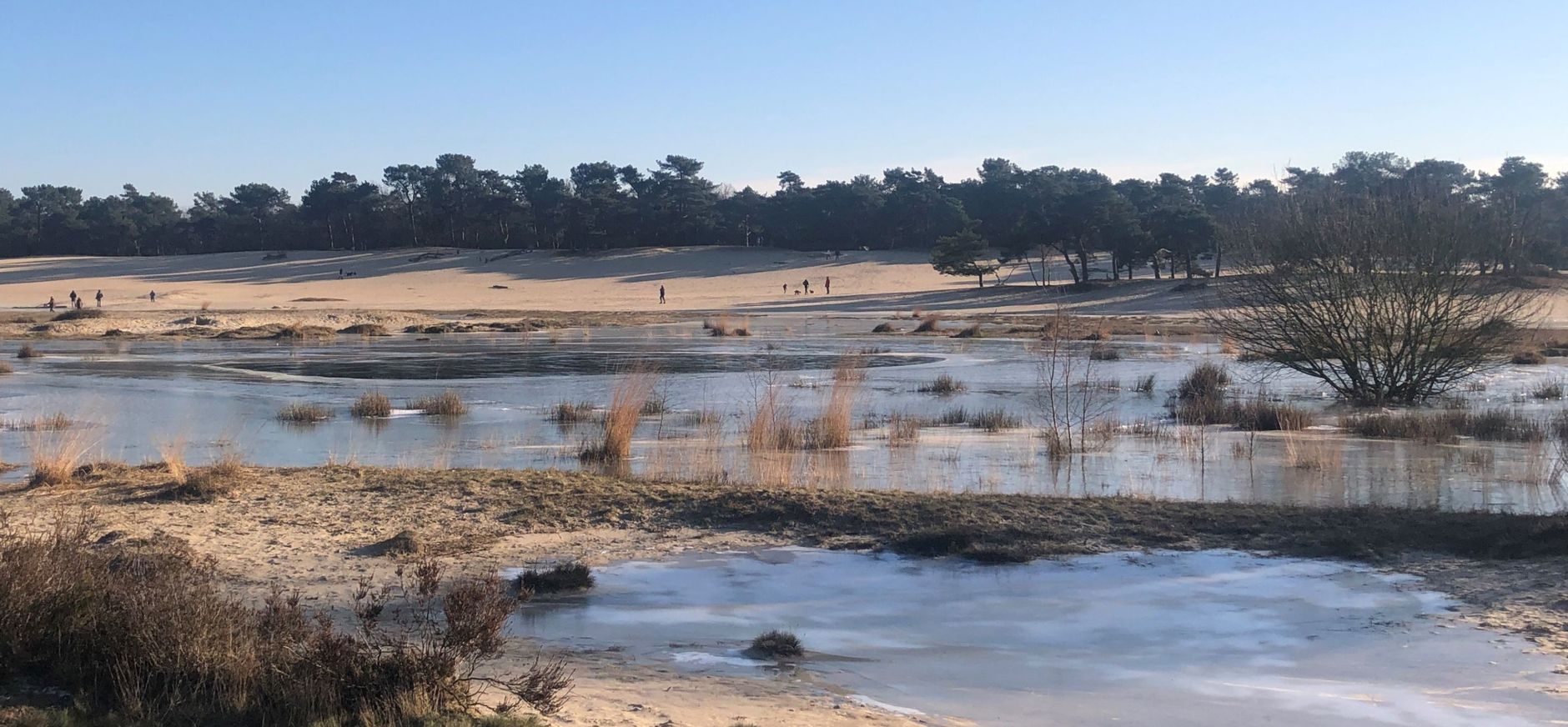 Watervlakte bij Bosch en Duin Watervlakte bij Bosch en Duin
