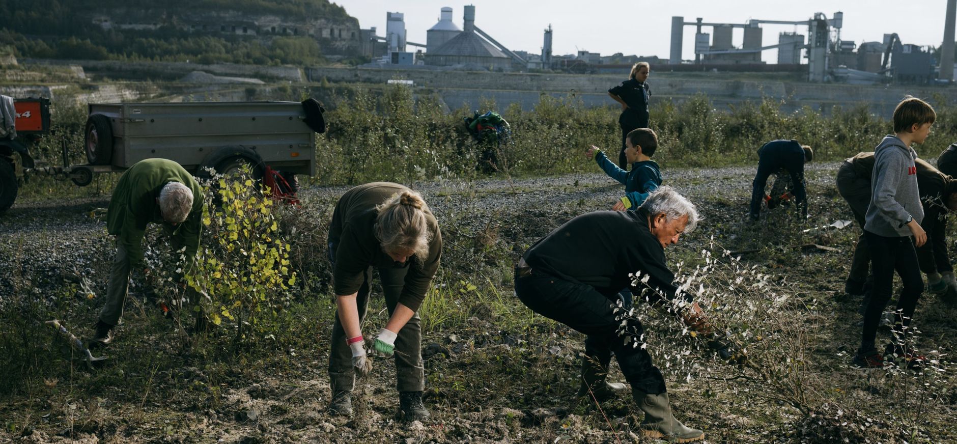 natuurwerkdag ENCI-groeve