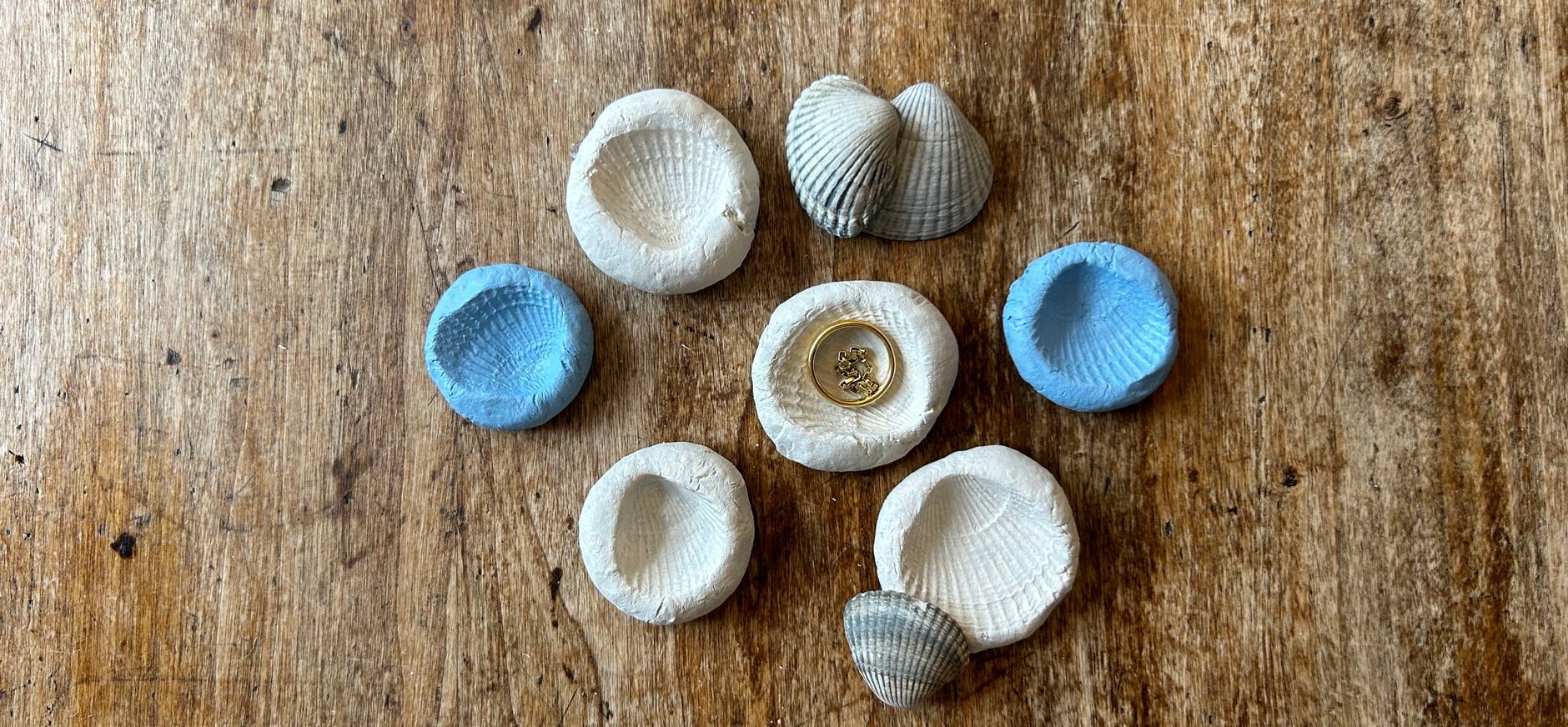 bakjes van klei