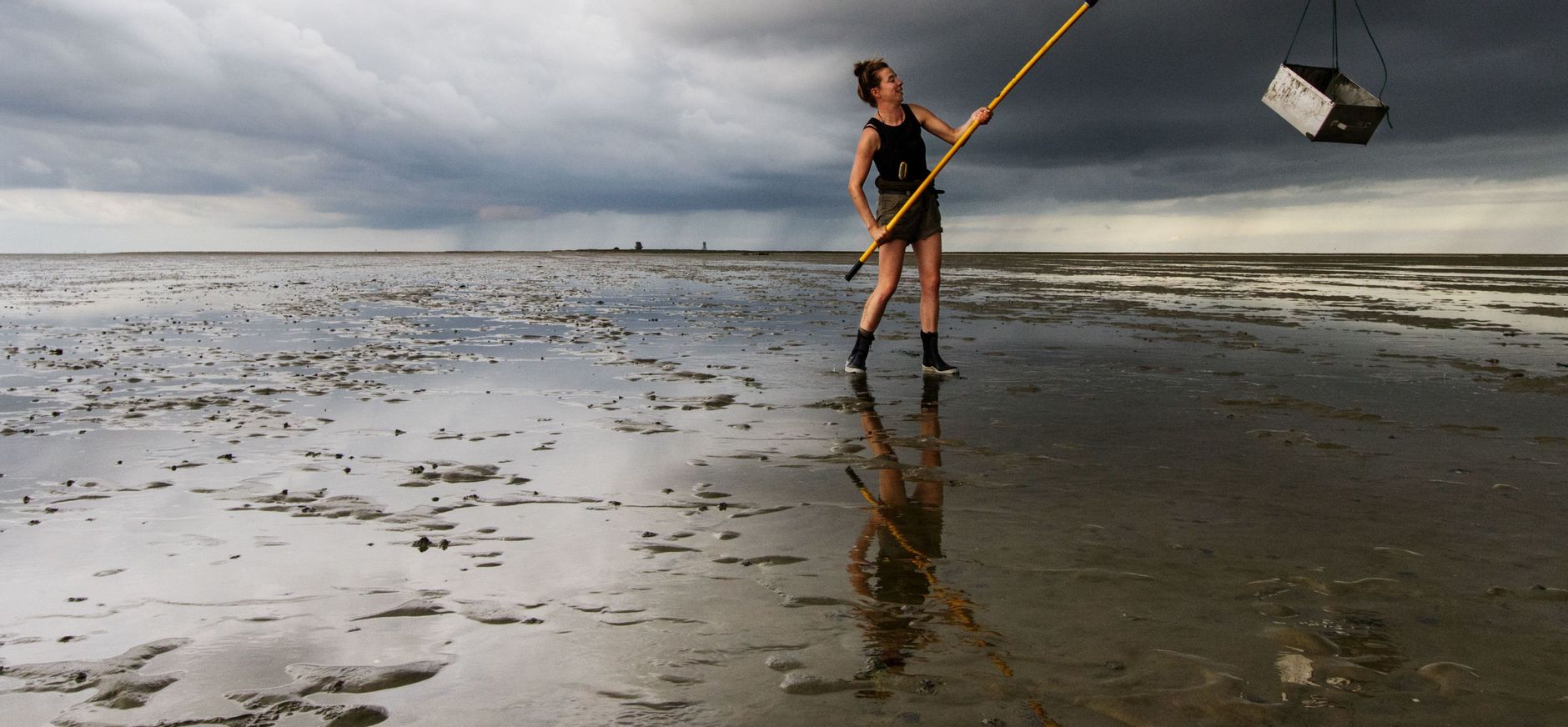 Onderzoek op het wad