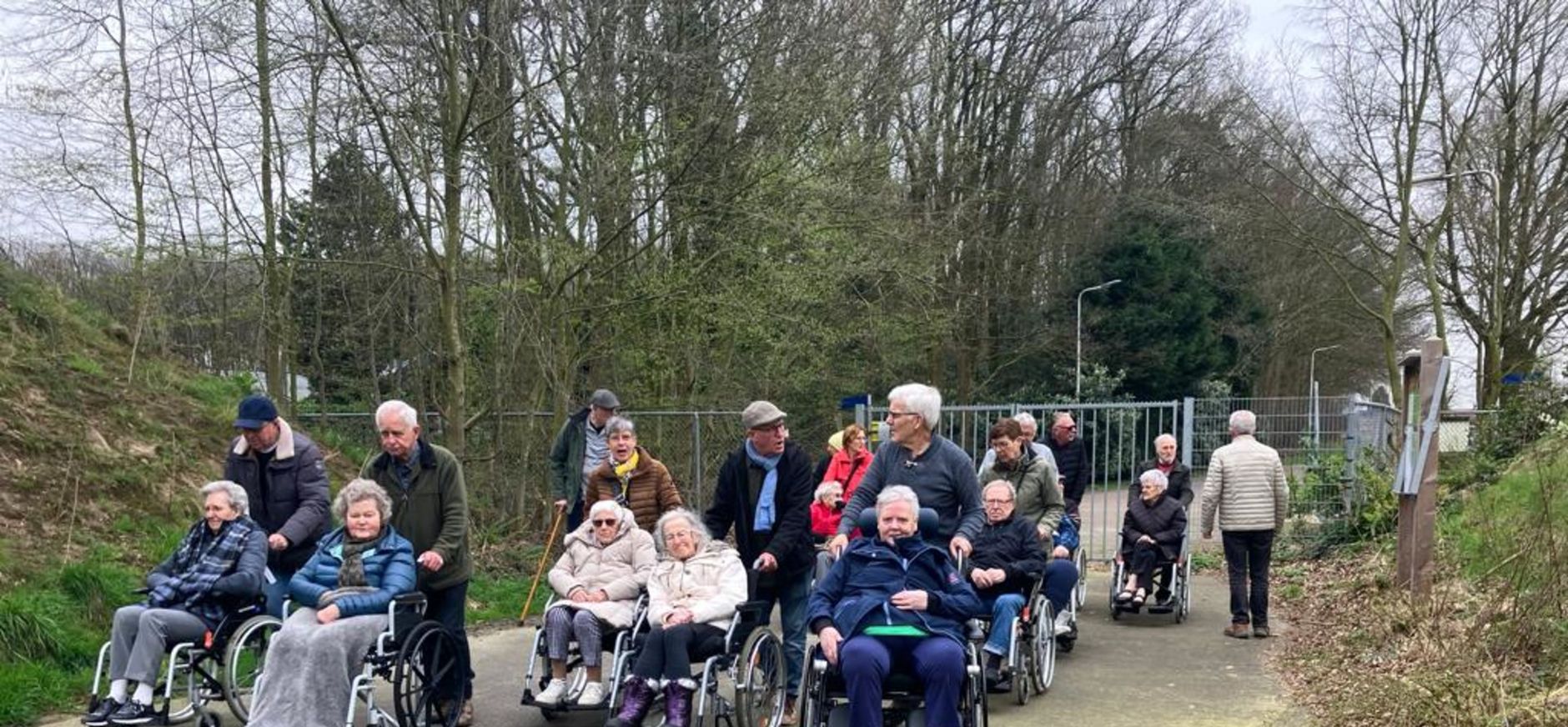 Bewoners Mariahove in de Meiduinen Bewoners Mariahove in de Meiduinen