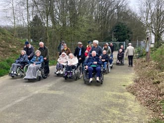 Bewoners Mariahove in de Meiduinen