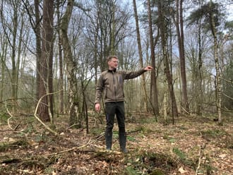 Boswachter Peter Muileman bosbeheer Velhorst