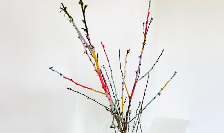 Paastakken versieren